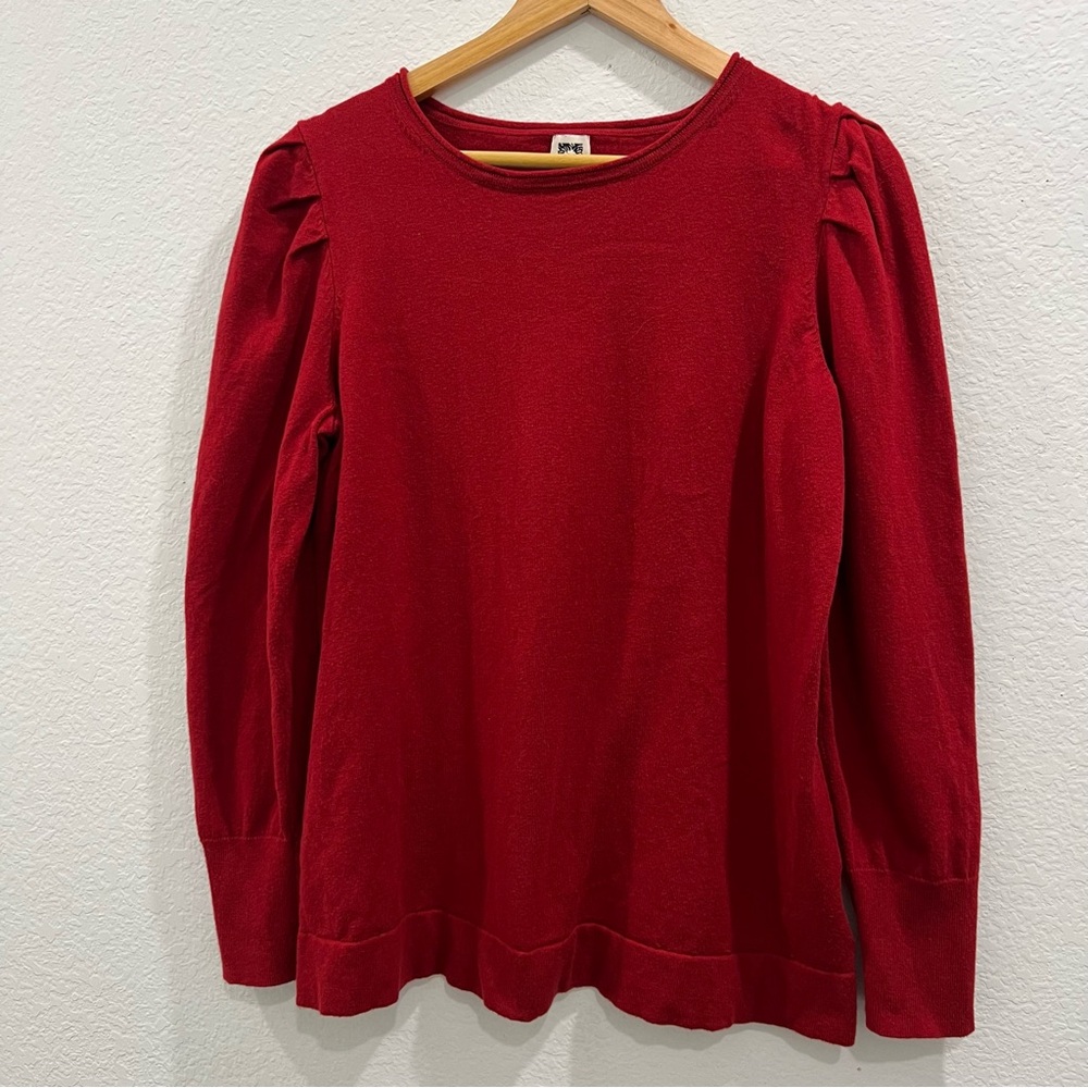 Elegant Red Women's Sweater